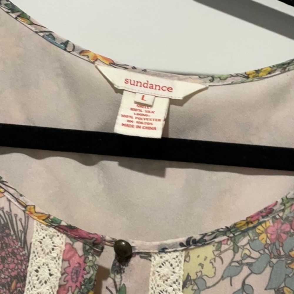 Sundance Multicolor Floral Blouse - Picture 2 of 4